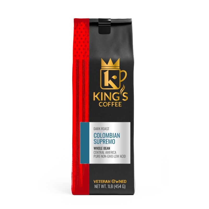 King's Coffee - Colombian Supremo-Dark Roast